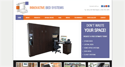 Desktop Screenshot of innovativebedsystems.com